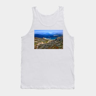 Low clouds over the Aegean - Folegandros island Tank Top